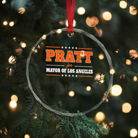 Pratt For Mayor Of Los Angeles Crystal Glass Ornament LA Mayoral Election US Political