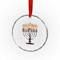 Pray for Bondi Australia Hanukkah Dec 14 2025 Crystal Glass Ornament Menorah Lights Jewish Faith Memorial - Wonder Print Shop
