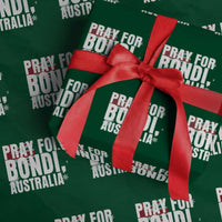 Pray for Bondi Australia Wrapping Paper Roll Memorial Unity and Support Tribute - Wonder Print Shop