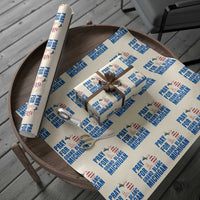 Pray for Grand Blanc Michigan Wrapping Paper Roll American Flag Christian Support - Wonder Print Shop