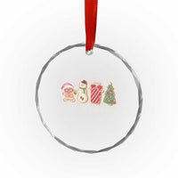 Pregnancy Announcement Crystal Glass Ornament Cookies For Two Please Xmas Maternity Gift TS10
