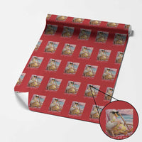 Pregnant Girl Summer Wrapping Paper Roll Silly Goose Mom Baby Announcement