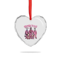 Prepare to Groovy Dye Funny Bunny Easter Heart Crystal Glass Ornament Horror Dyeing Eggs - Wonder Print Shop
