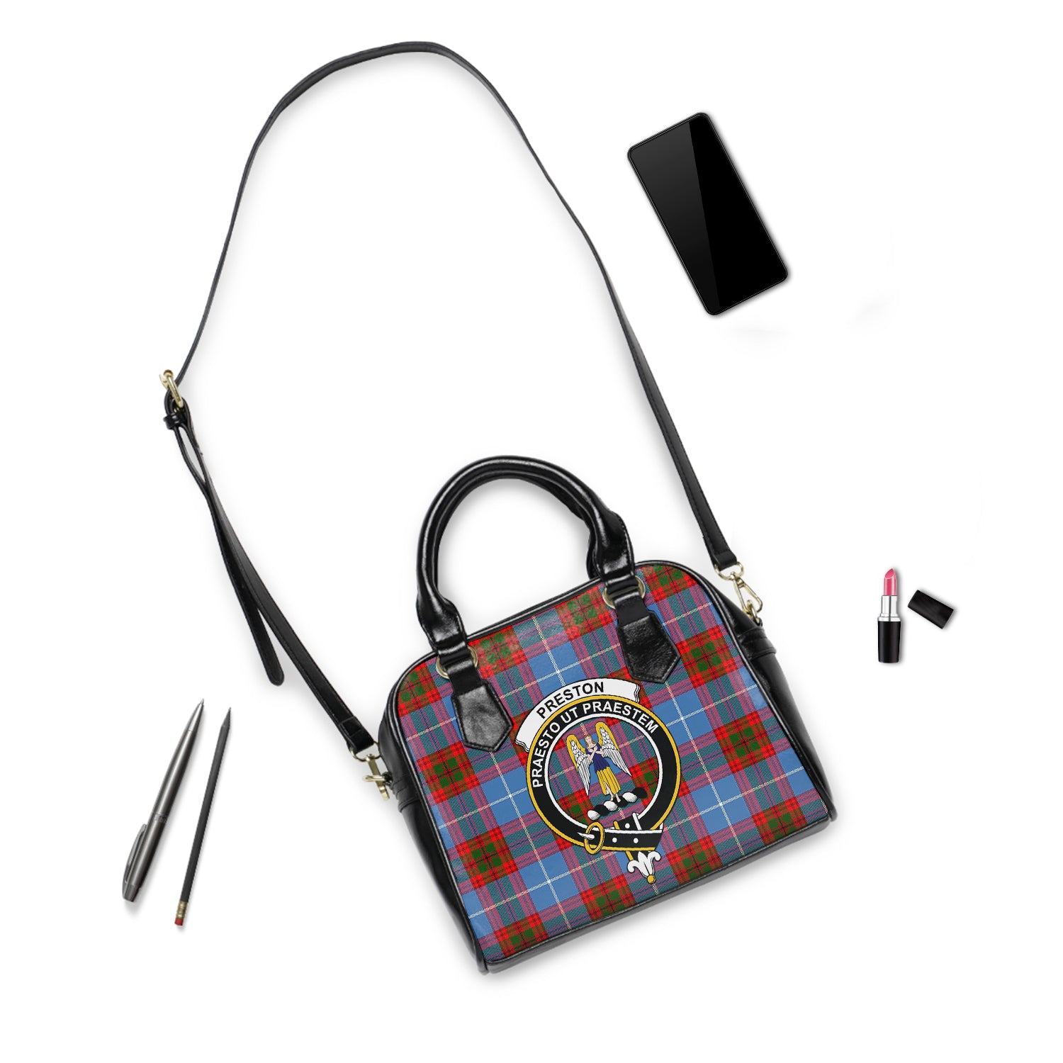 preston-clan-tartan-shoulder-handbag-family-crest-shoulder-handbag-for-women
