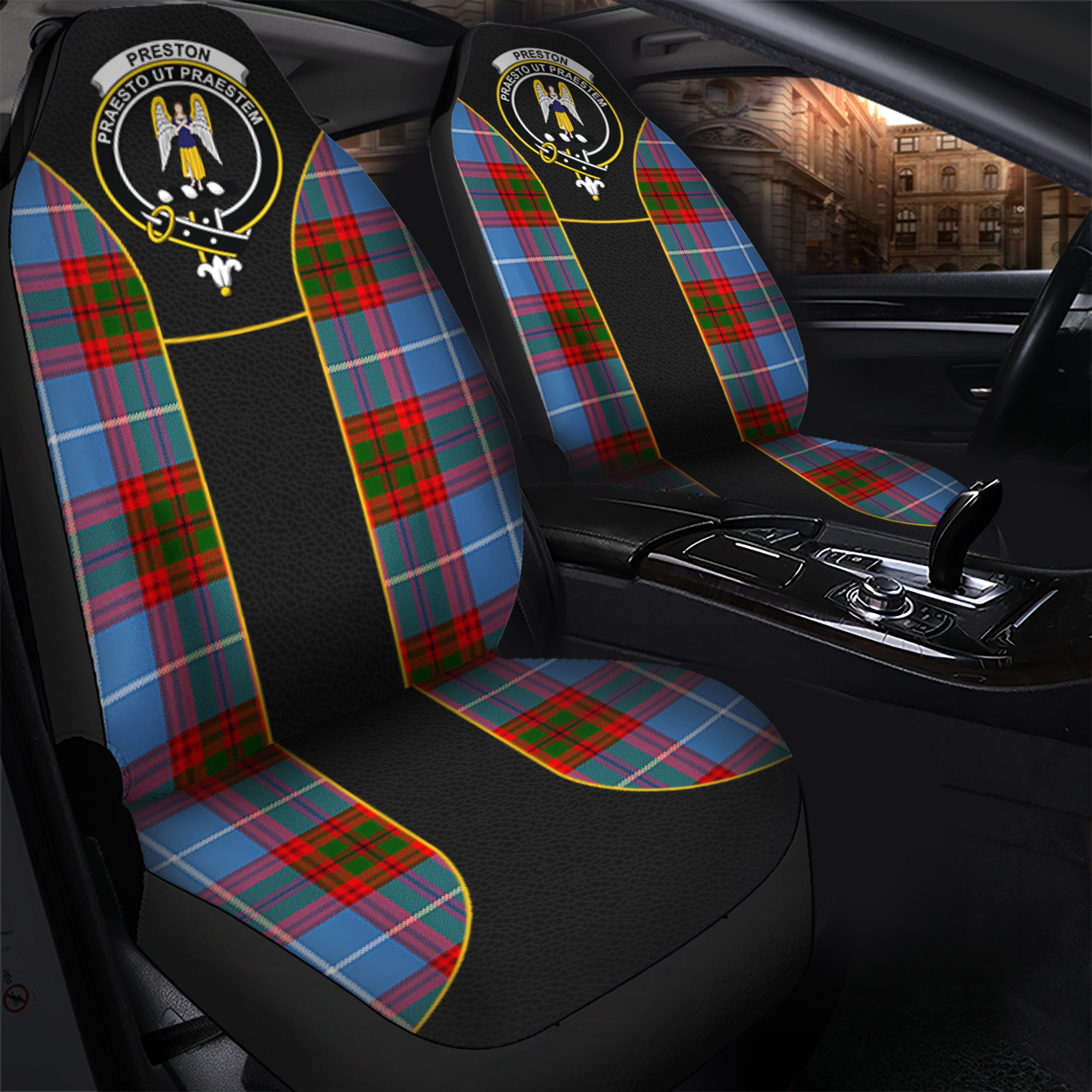scottish-preston-tartan-crest-car-seat-cover-special-style