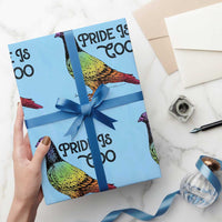 Pride Is Coo Pigeon Wrapping Paper Roll Funny LGBTQ Pride Month