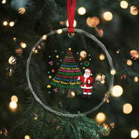 Pro Democracy Activist Christmas Tree Crystal Glass Ornament Human Rights Xmas Gift - Wonder Print Shop