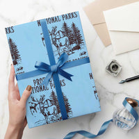 Protect National Parks Wrapping Paper Roll Support Parks Not Profits Deer - Wonder Print Shop