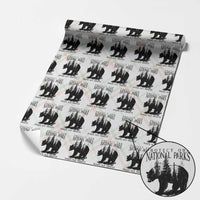 Protect Our National Parks Not Profits Wrapping Paper Roll Vintage Forest Bear - Wonder Print Shop