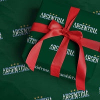 Proud Argentina Futbol Supporter National Pride Gift Wrapping Paper Roll