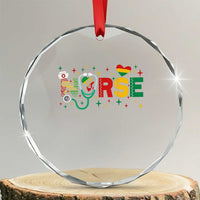 Proud Black Nurse Crystal Glass Ornament Black History Month Gift - Wonder Print Shop