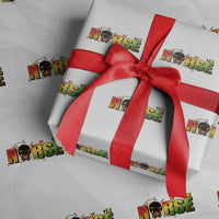 Proud Black Nurse Wrapping Paper Roll Black History Month Healthcare Gift - Wonder Print Shop