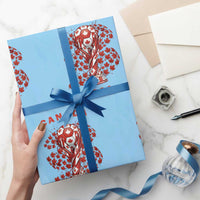 Proud Canada National Soccer Fan 2026 Patriotic Gift Wrapping Paper Roll