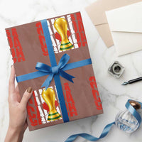 Proud Canada National Soccer Lover Fan Gift Wrapping Paper Roll