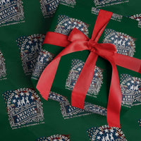 Proud Descendant American Revolution Wrapping Paper Roll 1775 to 1783 Patriotic Heritage - Wonder Print Shop