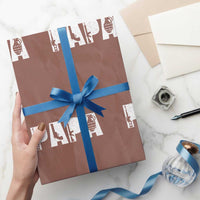 Proud Hunter Dad Wrapping Paper Roll Funny Hunting Lifestyle Fathers Day Gift