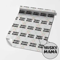 Proud Husky Mama Wrapping Paper Roll Siberian Husky Mothers Day Gift