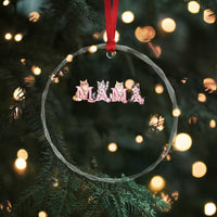 Proud Maine Coon Mama Crystal Glass Ornament Cat Lover Gift