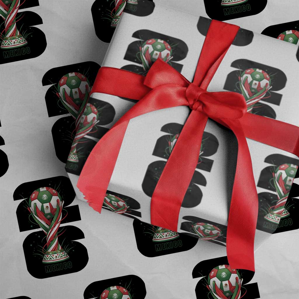 Proud Mexico National Soccer Lover Fan Gift Wrapping Paper Roll