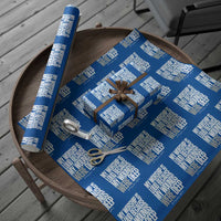 Psalm 147 3 Inspirational Christian Faith Wrapping Paper Roll My Worship Is Loud Because My Wounds Were Deep
