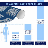 Psalm 147 3 Inspirational Christian Faith Wrapping Paper Roll My Worship Is Loud Because My Wounds Were Deep