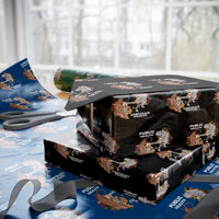 Public Health Over Corporate Wealth Wrapping Paper Roll Social Justice Tiger - Wonder Print Shop