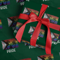 Puerto Rican LGBTQ Wrapping Paper Roll Boricua Rainbow Flag Pride