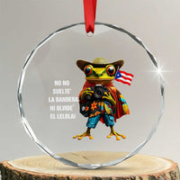 Puerto Rico Coqui' Crystal Glass Ornament Debí Tirar Más Fotos - Wonder Print Shop