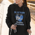 In October We Wear Blue Ribbon Heart Diabetes Awareness Hoodie - Wonder Print Shop