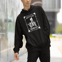 Birthday Hoodie Death To My Twenties Funny 30 Years Old Skeleton - Wonder Print Shop