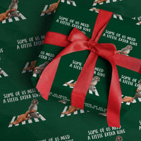 Punch Mokey Meme Wrapping Paper Roll Some Of Us Need a Little Extra Love