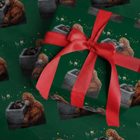 Punch Mokey Wrapping Paper Roll Viral Trend Baby Monkey Streets Meme