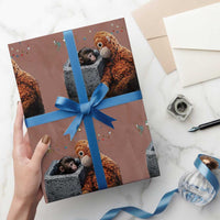 Punch Mokey Wrapping Paper Roll Viral Trend Baby Monkey Streets Meme
