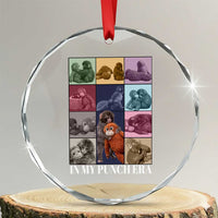 Punch The Monkey Crystal Glass Ornament In My Punch Era Baby Monkey Hugging Plush