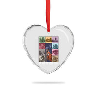 Punch The Monkey Heart Crystal Glass Ornament In My Punch Era Baby Monkey Hugging Plush