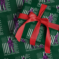 Purple Up For Military Kids Wrapping Paper Roll Military Child Month - Wonder Print Shop
