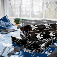 Purple Up For Military Kids Wrapping Paper Roll Military Child Month Dinosaur - Wonder Print Shop