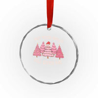 Put Your Balls All Over Me Christmas Crystal Glass Ornament Dirty Humor Inappropriate Pink Tree Xmas - Wonder Print Shop
