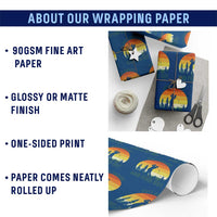 Putt Around And Find Out Wrapping Paper Roll Funny Golf Player Gift - Wonder Print Shop