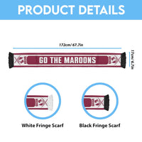 Qatar 2026 Football Personalised Soccer Scarf Go The Maroons