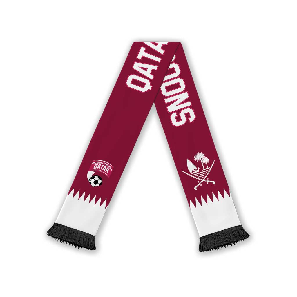 Qatar 2026 Football Soccer Scarf Go The Maroons