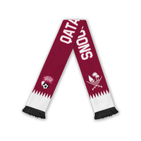 Qatar 2026 Football Soccer Scarf Go The Maroons
