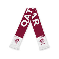 Qatar Football 2026 Soccer Scarf Flag Style