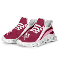 Qatar Football Clunky Sneakers Flag-Inspired Curve Style
