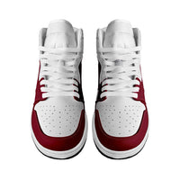 Qatar High Sneakers AJ1 Classic National Flag Style - Wonder Print Shop
