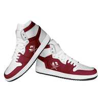 Qatar High Sneakers AJ1 Classic National Flag Style - Wonder Print Shop
