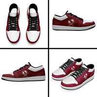 Qatar Low Sneakers Classic National Flag Style - Wonder Print Shop