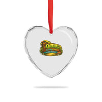Quality Learing Center Heart Crystal Glass Ornament Funny Childcare Day Care