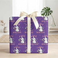 Rabbit Easter Bunny Sunglasses Wrapping Paper Roll I Got Buns Hun Funny Jokes
