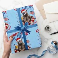 Raccoon 250th Anniversary Wrapping Paper Roll Christmas in July